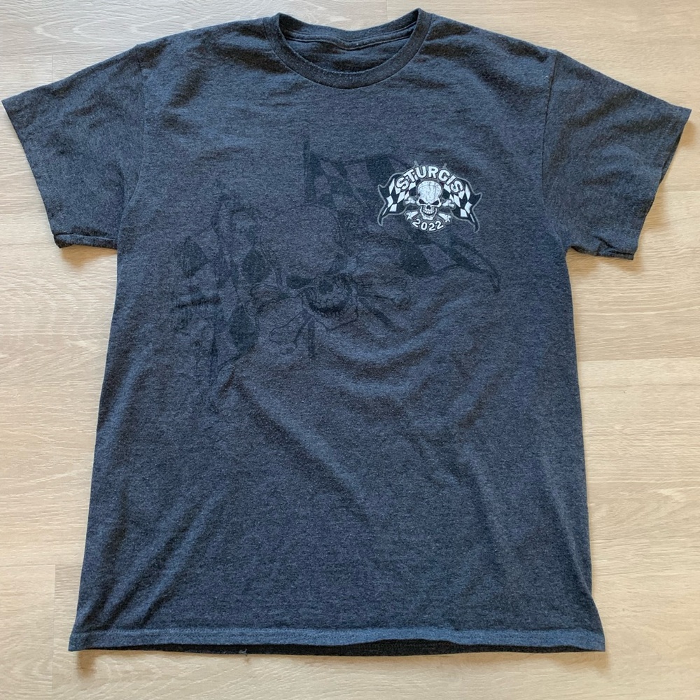 Sturgis Motorcycle Skulls T Shirt Men’s Medium 2022